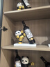 赟娅熊猫红酒架装饰品摆件轻奢玄关客厅酒柜餐厅桌面创意乔迁新居礼品 熊猫酒架3件套B 实拍图