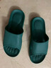 小白丫软底夏浴室拖鞋女按摩抗菌舒适防滑日式简约家居情侣洗澡凉拖鞋Y8 Y1浅灰色41-42适合40-41的脚码 实拍图