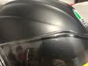 AGV ORBYT摩托车机车半盔冬季双镜片通勤舒适四季男女安全头盔3C认证 黑武士 XL(建议头围59-61) 实拍图