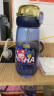 FGA富光塑料杯子男女学生儿童水杯tritan户外运动便携吸管杯600ml蓝 晒单实拍图