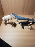 思乐（Schleich S）仿真野生动物模型袋鼠河马犀牛小熊猫灰熊猩猩儿童玩具生日礼物3+ 铁甲犀牛14816 实拍图