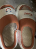 惠夫人四季亚麻拖鞋女家居软底防滑情侣家用透气室内男士 EVA亚麻 灰色 40-41 (适合39-40码穿) 实拍图