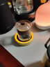 美斯尼 保温底座恒温杯垫加热器温茶水杯垫办公室暖牛奶神器 保温杯垫 黄色 实拍图