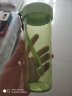 特百惠（Tupperware）莹彩塑料杯 男女学生夏季运动水杯子户外家用办公 香梨绿430ML 实拍图
