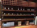 VRG红酒柜展示架超市酒柜货架1919烟酒店双面钢木白酒中岛商用陈列柜 托臂 实拍图