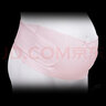 犬印本铺（INUjIRUSHI）托腹带孕妇专用孕中晚期双向交叉护腰设计舒适不勒高弹透气可调节 粉色 2L 实拍图