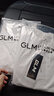 GLM纯棉短袖T恤男夏季简约宽松通勤运动风上衣情侣休闲透气男装半袖 实拍图