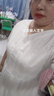 冰依琳新款法式气质仙女裙中长款小个子白色修身微胖显瘦收腰连衣裙女 白色 2XL 【建议125-140斤】 实拍图