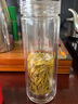述作高档双层玻璃杯茶杯男士水晶泡茶杯隔热杯子透明女商务便携水杯 云想中号320ML（圆润柔美） 实拍图