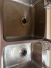 摩恩（MOEN） 水槽双槽304不锈钢厨房洗菜盆洗碗池套装精铜龙头 820*480mm双槽+抽拉龙头 实拍图
