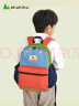 SHUKIKU儿童书包幼儿园大班一年级书包小学生背包男女生户外双肩包橙红M 晒单实拍图