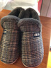 回力棉拖鞋包跟男带后跟秋冬季情侣款厚底保暖防滑棉鞋居家月子鞋女士 深灰 40-41 【标准码】 实拍图