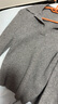 VEGA CHANG针织衫女长袖2024秋冬新款韩版显瘦气质polo针织打底衫 慕斯灰 M 实拍图