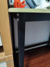舒客艺家 电脑桌台式小户型小桌子家用学习桌写字办公书桌电竞长条桌子 木纹黑架单桌80*50*74 加固电脑桌 实拍图