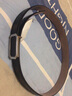 古驰（GUCCI）腰带 男士经典款方扣板扣皮带 GG压纹牛皮腰带商务休闲 黑色【配原装盒】403941 95cm(适合2尺7-2尺9腰围) 实拍图