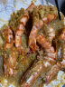 梦尝客 黑虎虾特大号活冻大虾巨型超大海鲜送礼 净900g 10只 长18-20cm 实拍图