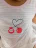 贝瑞加（Babyprints）女孩背心2件装中小童无袖坎肩幼儿园女宝宝纯棉睡衣柔软 樱桃110 实拍图