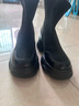 他她（TATA）喵爪靴2025冬季时装靴弹力靴女靴瘦瘦靴加绒短靴CEG01DZ4 CEG01DZ4黑色（绒面款） 36 实拍图