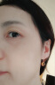 Lescreation莉萨珠宝7.5克拉天然紫水晶黄水晶耳环女 18K金镶嵌彩色宝石耳饰 7.5克拉黄水晶18k耳环 实拍图