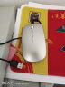 英菲克（INPHIC）M1无线鼠标可充电办公蓝牙三模电量显示静音便携适用于惠普华硕苹果IPAD笔记本电脑无限轻音 【无线-2.4G充电版-轻音按键】太空银 实拍图