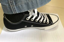 匡威（Converse）【滔搏运动】匡威男鞋女鞋低帮帆布鞋硫化鞋情侣常青经典款黑色 101001 39.5 实拍图