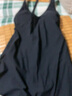 范德安（BALNEAIRE）【董璇同款】女士高端时尚小黑裙连体防晒度假泡温泉泳衣性感 S 实拍图