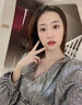 尚福鑫珠宝正品999足银项链女爱心女士纯银项链2025新款520送女友情人节礼物 遇见心动项链 白钻 足银999 实拍图