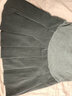 孕尚孕妇装半身裙2026春秋季托腹短裙托腹时尚孕妈百褶裙裤孕妇裙子 灰色 M 实拍图