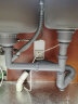 欧琳（OULIN） 水槽下水器 下水管套装 水槽下水配件 落水系统 PP下水套装 G套餐14双+40双+50排水管 晒单实拍图