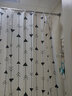 优尊免安装浴帘浴室防水防霉门卫生间不透明拉帘淋浴布帘免打孔挂帘沐浴间洗澡加厚遮挡帘子日本隔断挂帘 单帘200宽*200高+环 实拍图