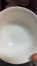 浩雅釉下彩景德镇陶瓷餐具面碗汤碗大号饭碗简约 纯白6英寸4个装 实拍图