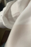 晚白新款纯色百搭法式优雅V领中袖套头通勤职业衬衫衬衣上衣女 白色 XL 晒单实拍图