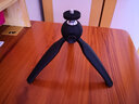 神牛 适用于神牛直播补光灯桌面手机三角架轻便手持便携支架单反微单摄像机手机自拍三脚架支架 黑色三脚架 实拍图