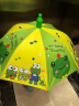 赞璐桐（ZANLUTONG）儿童雨伞幼儿园小学生黑胶防水套雨伞男童女孩宝宝遮阳伞晴雨两用 8K长伞（儿童黑胶）-绿色青蛙 8骨 同上 晒单实拍图