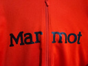 Marmot土拨鼠卫衣秋冬打底户外男长袖开衫卫衣连帽卫衣男户外 胜利红6702 M 欧码偏大 实拍图