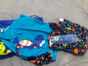 佑游 儿童泳衣套装男童泳衣泳裤分体小中大童小恐龙游泳衣韩国宝宝 120 【推荐50-60斤】 实拍图