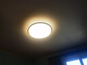 雷士（NVC）LED全光谱护眼吸顶灯现代简约客厅卧室书房灯具 碧月 48W 3496lm 【碧月】 全光谱智控圆灯 实拍图