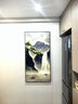 好久不见入户玄关装饰画新中式山水画现代轻奢高档走廊过道挂画正对门壁画 实拍图