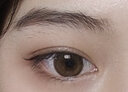 2片装自然美美瞳年抛女彩色隐形眼镜大小直径混血欧美网红同款韩国男士纯欲玫瑰迪迦灰粉棕黑 纯欲黑糖14.2 350 实拍图