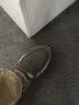 斯凯奇（Skechers）春夏男鞋休闲鞋百搭时尚帆布鞋舒适复古一脚蹬 橄榄绿-465 41 (260mm) 实拍图