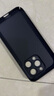闪魔【自带镜头膜】适用iphone15系列手机壳 苹果保护套 镜头全包透明防摔硅胶气囊电镀男女款 15pro【深空黑】自带镜头膜 实拍图