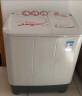 美的（Midea）双桶洗衣机半自动 MP80-DS805  8kg大容量 半自动洗衣机 洗8kg+甩5.5kg 双缸洗衣机 实拍图