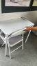 赛森电脑桌台式学生简易书桌家用可折叠桌写字桌出租房阳台化妆小桌子 桌椅组合（80*40单桌+折叠椅） 实拍图