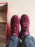 新款老人鞋女士春秋闰月妈妈鞋中老年健步鞋男软底网面休闲运动鞋 2901枣红女四季款轻便舒适 40 标准尺码 实拍图