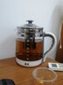 麦卓（MAKE JOY） 养生壶加厚玻璃电热水壶煮茶器家用办公室花茶壶中药壶煎药壶开水烧水壶电热水壶 迷你玻璃煮茶壶 玻璃面板（升级-温控款）标配 1.8L 实拍图