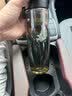 天喜（TIANXI）磁弹泡茶杯茶水分离磁吸tritan水杯男大容量户外便携运动健身水壶 【tritan】580ml-时尚黑椭圆款 实拍图