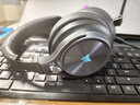美商海盗船 (USCORSAIR) 鉴赏家 VIRTUOSO RGB XT 游戏耳机 无线/蓝牙/有线连接 卓越音质 麦克风 炫彩灯效 实拍图