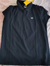 361度短袖t恤男运动上衣翻领polo衫夏季新款冰感透气休闲服纯色男装R 深墨蓝 2XL 实拍图