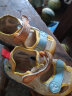 卡特兔学步鞋女夏季儿童凉鞋23年新款男宝宝鞋子网面婴童软底凉鞋XBI124 白蓝 内长13.5cm 22码 (适合脚长13cm) 实拍图