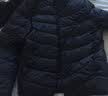 真维斯（Jeanswest）羽绒服女春秋轻薄羽绒服女短款白鸭绒轻便薄款外套女款黑色2XL 实拍图